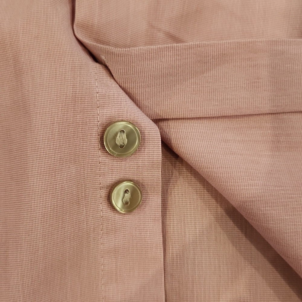 3/$20 Kenneth Cole Reaction Pink Button-Up Dress Shirt - Picture 8 of 11